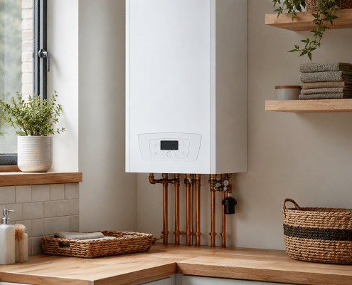 Ariston Boiler in a kitchen